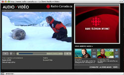Radio-Canada.ca : Adieu ZapMédia, bonjour la zone Audio-vidéo