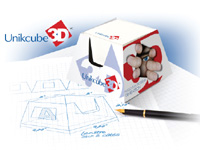 Deux créateurs de Lévis réinventent le bloc-notes avec l’Unikcube3D