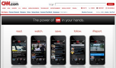 CNN lance une application payante sur iPhone