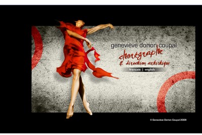 La danseuse Geneviève Dorion-Coupal lance son site avec AKTE Web Design et S.P.I.N.