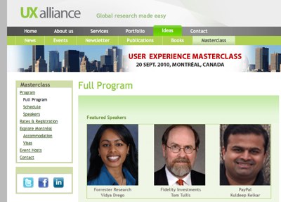 Montréal accueille une classe de maîtres internationale sur l’expérience utilisateur à Montréal
