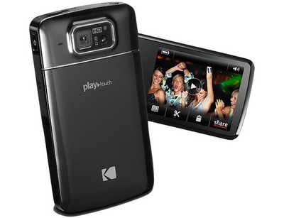 Caméra vidéo KODAK PLAYTOUCH avec écran tactile de 3 po et d’un lecteur de vidéos HD