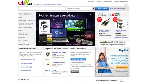 eBay lance le programme Vente instantanée pour les Canadiens francophones