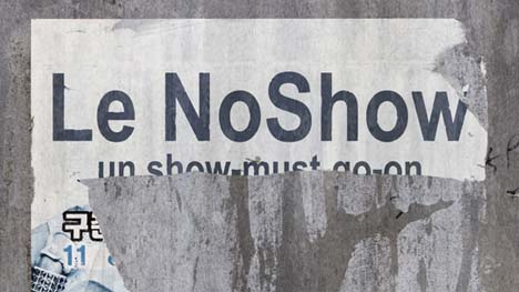 « Le NoShow », entre art et frugalité