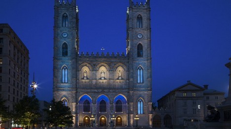 Lumenpulse illumine la Basilique Notre-Dame de Montréal