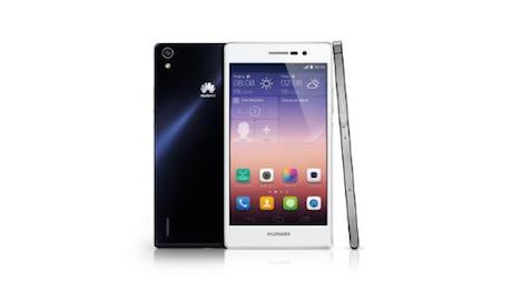 Huawei lance le téléphone intelligent 4G LTE Ascend P7
