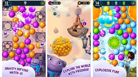 Behaviour Interactive lance « Home : Boov Pop ! », jeu de puzzle officiel sur mobile basé sur le film « En Route ! » de DreamWorks 