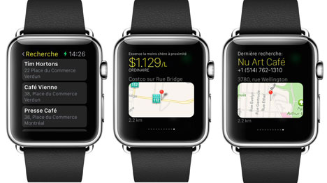 Pages Jaunes lance pour Apple Watch des versions de ses applications mobiles PJ et PJ Shopwise