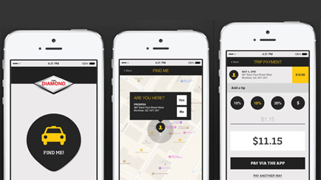 TAG taxi met à jour l’application mobile de Taxi Diamond  