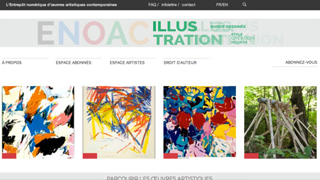 llustration Québec annonce la mise en ligne de l’Entrepôt numérique d’oeuvres artistiques contemporaines