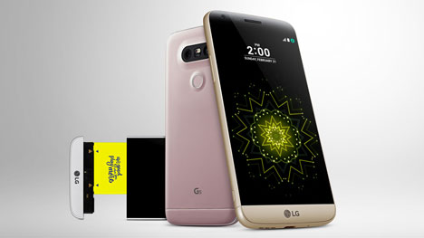 LG lance le G5, son tout premier téléphone intelligent modulaire 