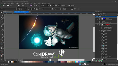 Corel dévoile CorelDRAW Graphics Suite X8