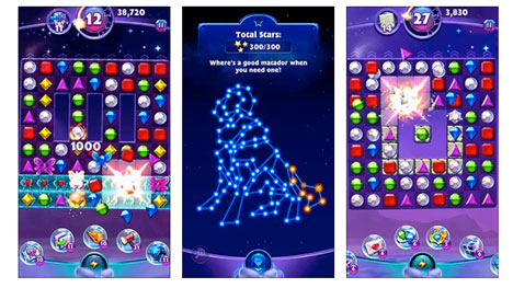 « Bejeweled Stars » est disponible sur mobile et tablette 