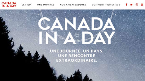 Le 10 septembre, des Canadiens écriront une page d’histoire avec « Canada in a Day » de CTV 