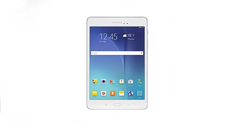 Tablette Galaxy Tab A de 8 pouces et 16 Go Blanc avec Android 5.0 Lollipop de Samsung