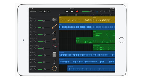 Apple : l’application GarageBand fait peau neuve