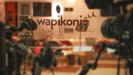 Nish média produit une émission spéciale sur le Wapikoni mobile