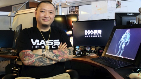 « Mass Effect » : Les personnages d’« Andromeda » signés de la main d’Herbert Lowis