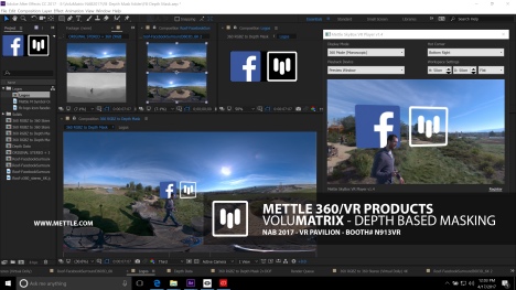 Facebook collabore avec Mettle à la conception d’un logiciel 360 ° VR FX associé à la profondeur