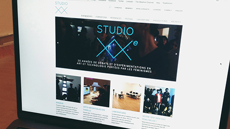 Le site du Studio XX fait peau neuve