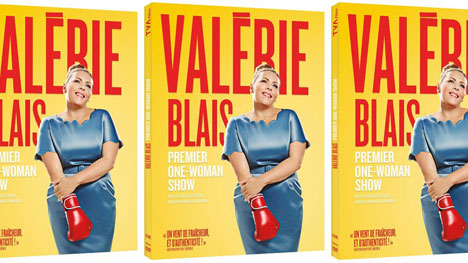 Le DVD du premier spectacle solo de Valérie Blais en magasin le 23 mai