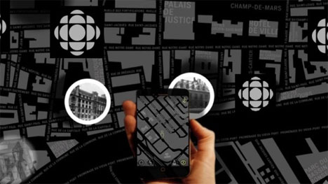 Le « Parcours Radio-Canada » maintenant disponible dans l’application Montréal en Histoires