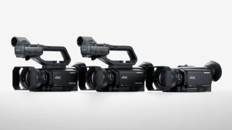 Trois nouveaux caméscopes 4K dans l’offre de Sony 
