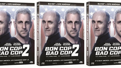 Après plus de 7M$ au box-office canadien, « Bon Cop Bad Cop 2 » sort en Blu-Ray, DVD et VSD