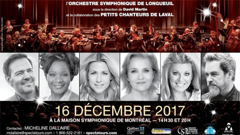 La deuxième édition de « Noël symphonique » présentée le 16 décembre 