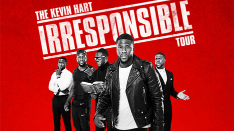 Just For Laughs accueillera « The Kevin Hart Irresponsible Tour » 