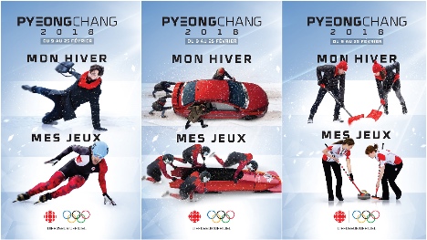 L’hiver remporte les grands honneurs dans la campagne olympique de Radio-Canada