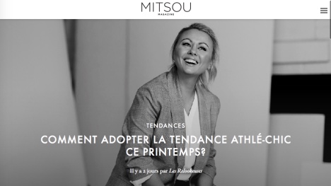 Mitsou.com devient Mitsou Magazine