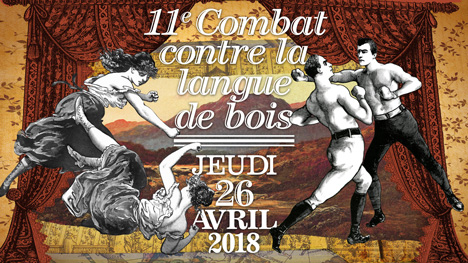 Le « Combat contre la langue de bois » est en retour le 26 avril à La Tulipe