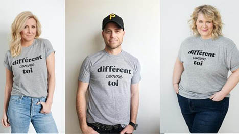 Fondation Véro & Louis : + de 75 000 $ amassés grâce à la vente de t-shirts Différent comme toi