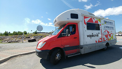 La roulotte « Wapikoni, le cinéma qui roule » fait le tour du Québec