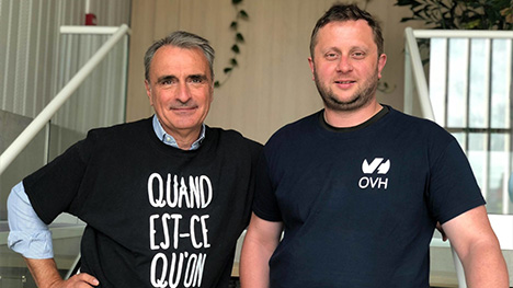Octave Klaba nomme Michel Paulin directeur général du groupe OVH