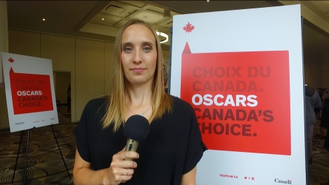 VIDÉO : La joie de Sophie Dupuis pour la nomination de « Chien de garde » à la course aux Oscars