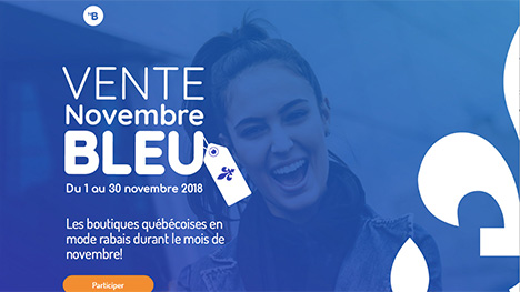 Lancement du Novembre Bleu pour encourager l’achat et la vente en ligne au Québec