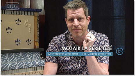 Csur la télé dévoile sa nouvelle série télé culturelle « Mosaïk »