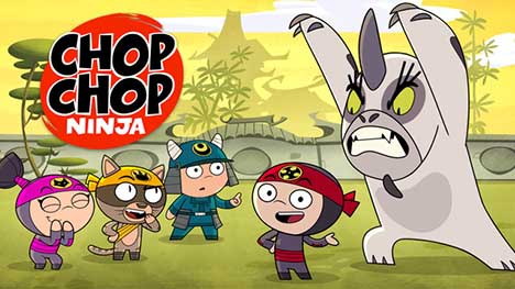 « Chop Chop Ninja » sera diffusée par Nickelodeon International et la chaîne israélienne Talit Communications