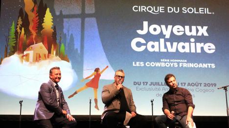 Le Cirque du Soleil programme « Joyeux Calvaire » en hommage aux Cowboys Fringants  