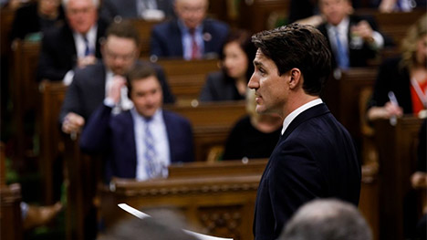 Justin Trudeau veut rétablir la confiance à l’égard de l’espace numérique
