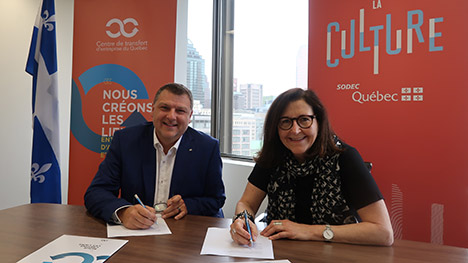 Le Centre de transfert d’entreprise du Québec conclut une entente avec la SODEC