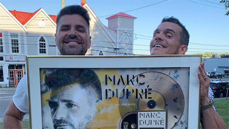 L’album de Marc Dupré certifié disque d’Or