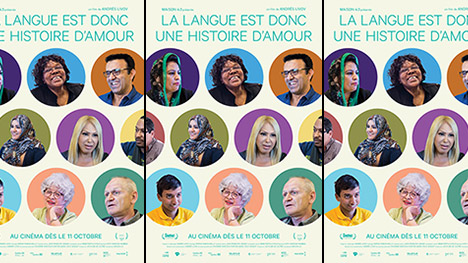« La langue est donc une histoire d’amour » de Andrés Livov prendra l’affiche au Québec le 11 octobre
