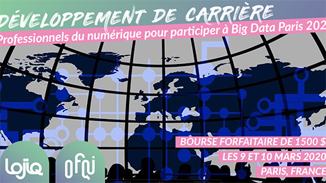 LOJIQ soutiendra la participation de professionnels du numérique au 9e Big Data Paris