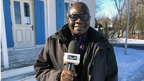 Frédéric Hountondji se joint à l’équipe de journalistes-reporters de Csur la télé
