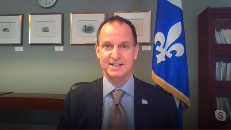 Le ministre des Finances, Éric Girard, se veut rassurant sur l’économie du Québec post-crise