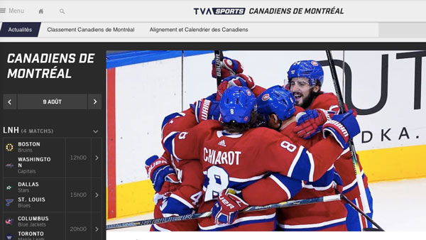 TVA Sports satisfait des résultats d’écoute des Canadiens de Montréal