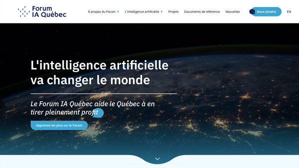 Le Forum IA Québec lance ses activités